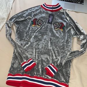 Gucci inspired velvet dress